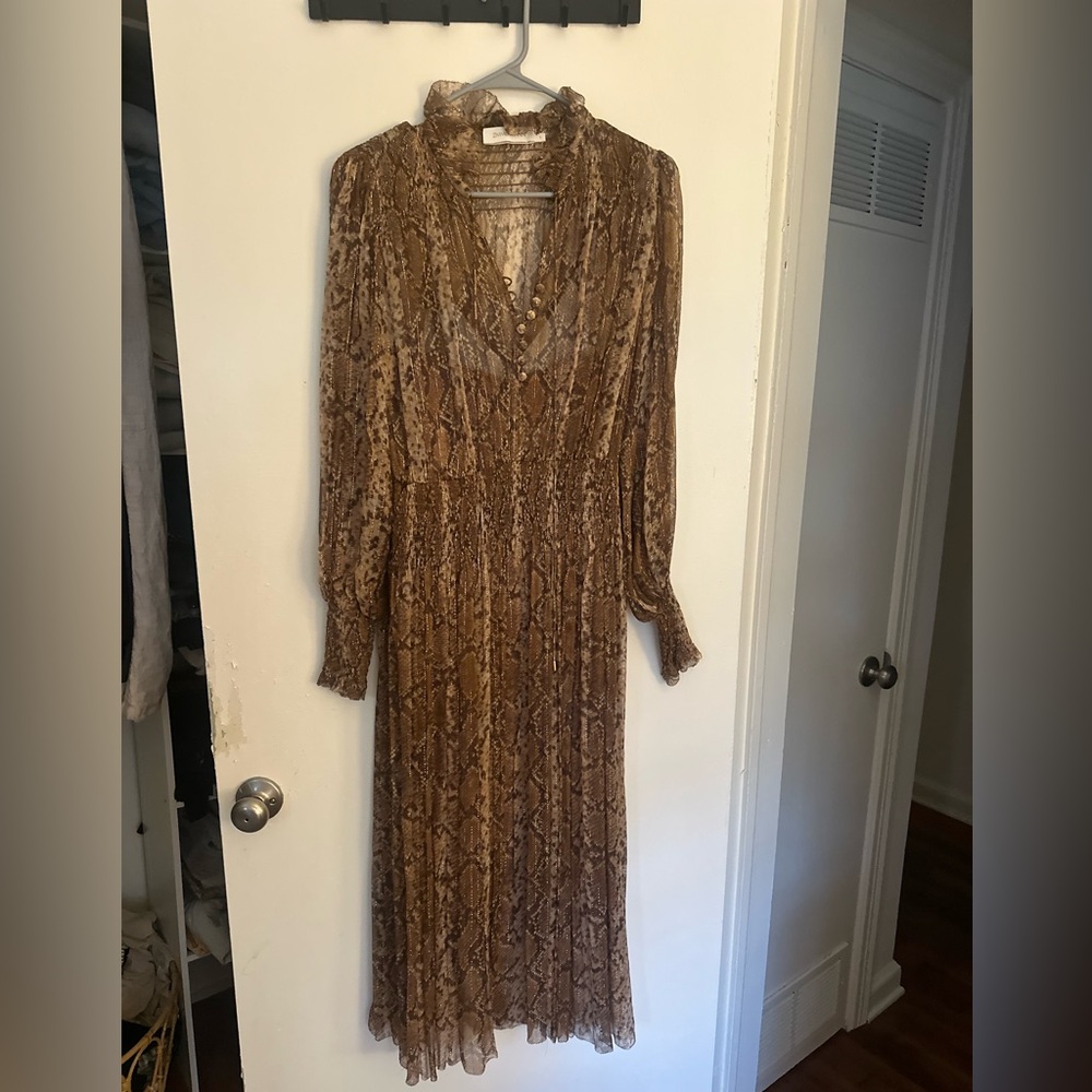 Zimmermann Python Midi Dress - image 4